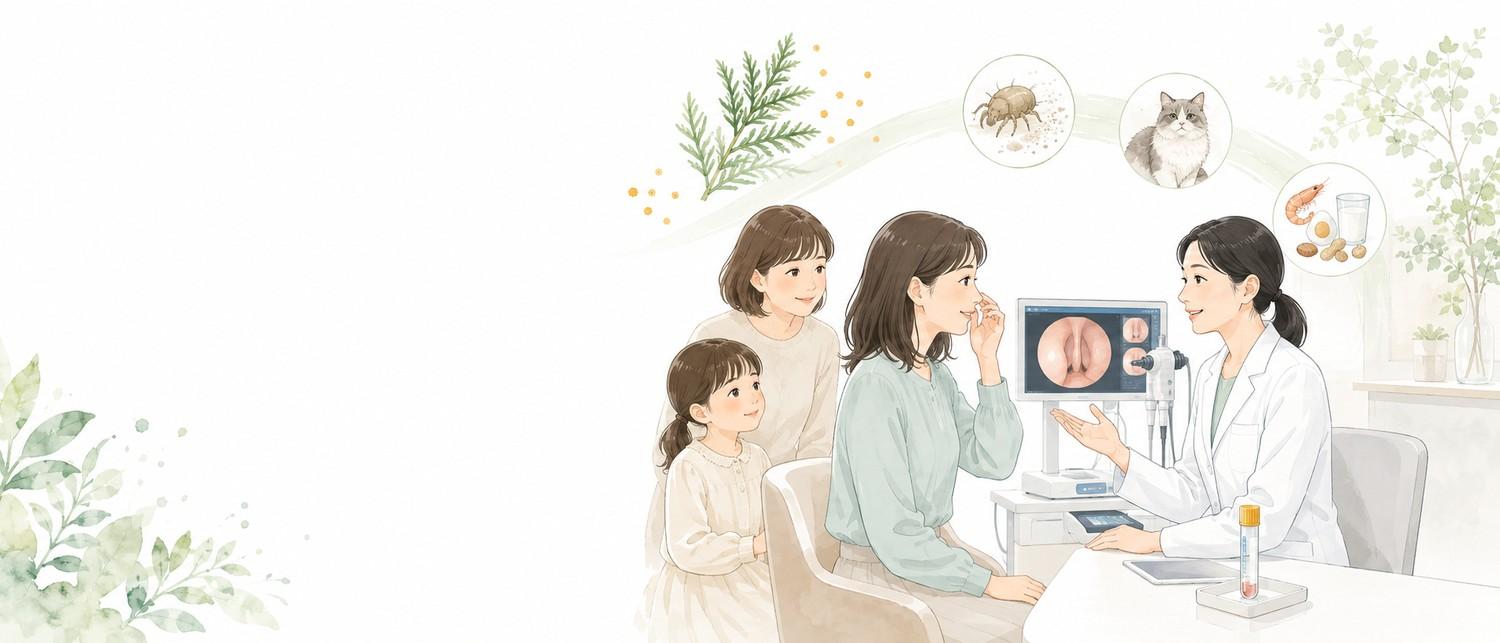 アレルギーのお悩み