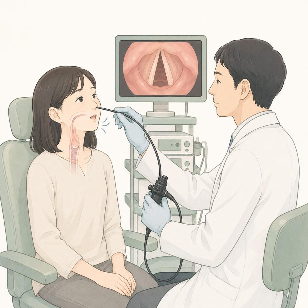 喉頭内視鏡検査