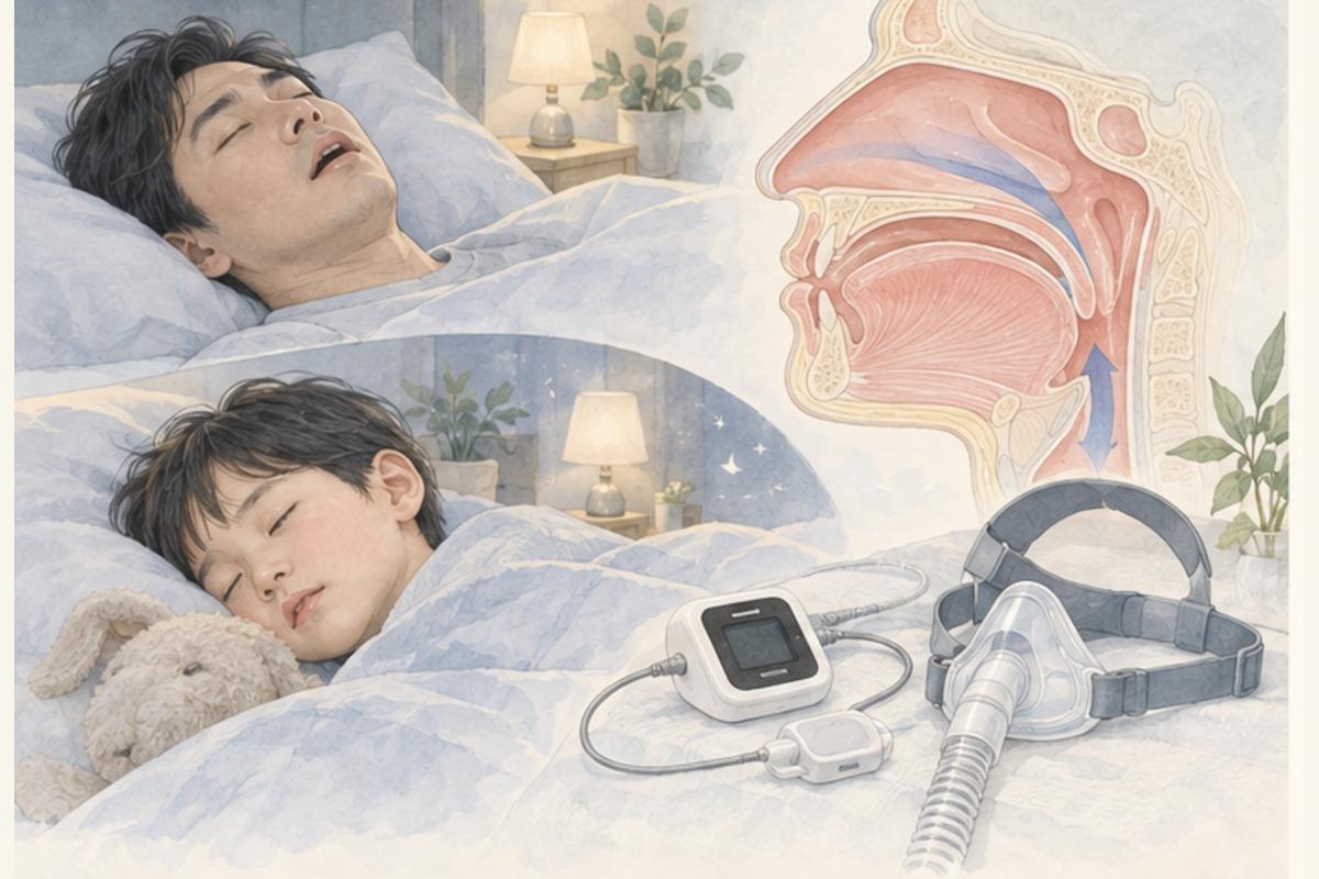 子ども・大人のいびき・睡眠時無呼吸症候群