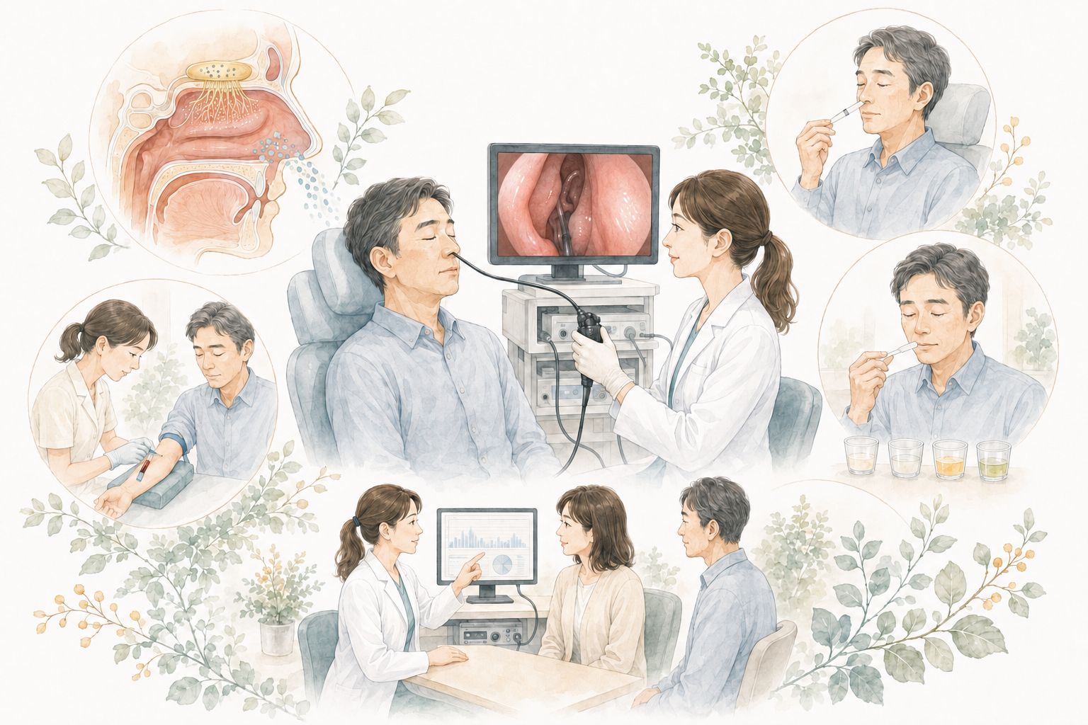 当院のにおい・味覚外来の特徴